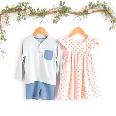 ตลาดโรงเกลือ เสื้อผ้ามือสองเด็ก