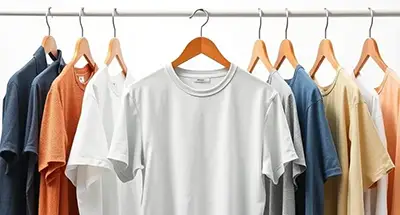 เสื้อยืดคอกลมสำหรับผู้ชาย เสื้อผ้ามือสองผู้ชาย