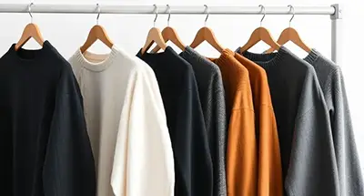 เสื้อสเวตเตอร์สำหรับผู้ชาย เสื้อผ้ามือสองผู้ชาย
