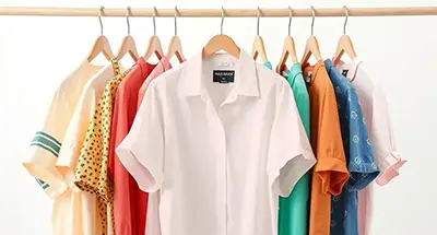 เสื้อผ้าฤดูร้อนผู้หญิงมีปก เสื้อผ้ามือสองผู้หญิง